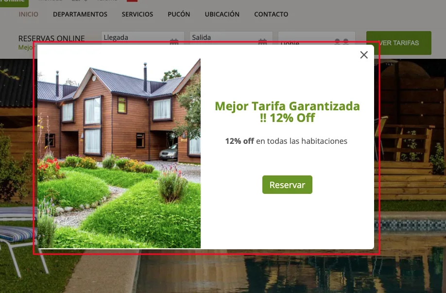 promociones hoteleras en motor de reservas
