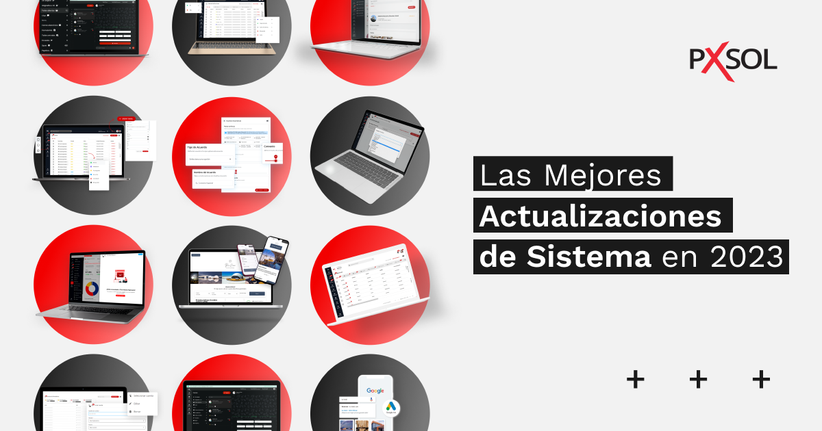 Actualizaciones del Sistema de Pxsol en 2023
