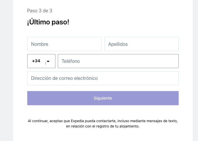 como crear una cuenta en expedia paso a paso