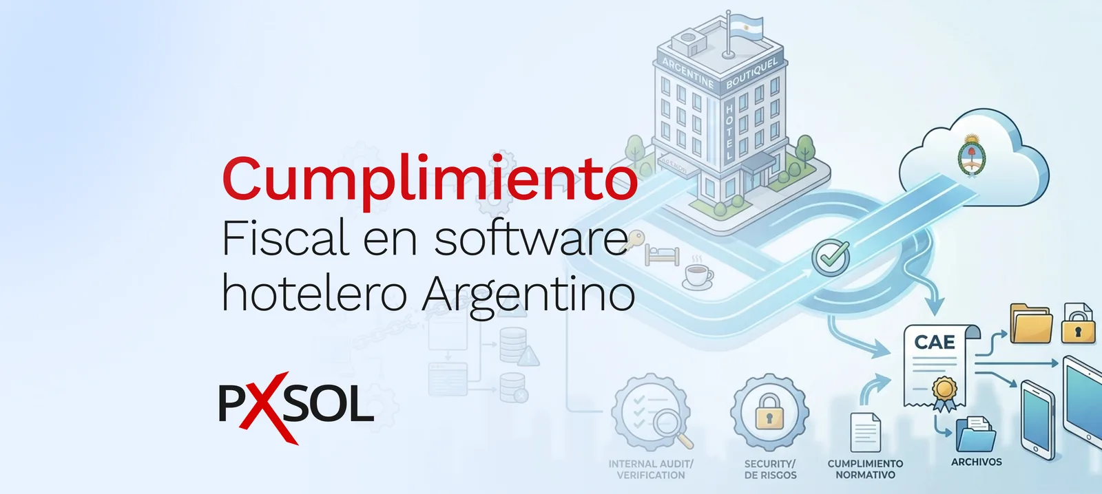 Cumplimiento fiscal en software hotelero