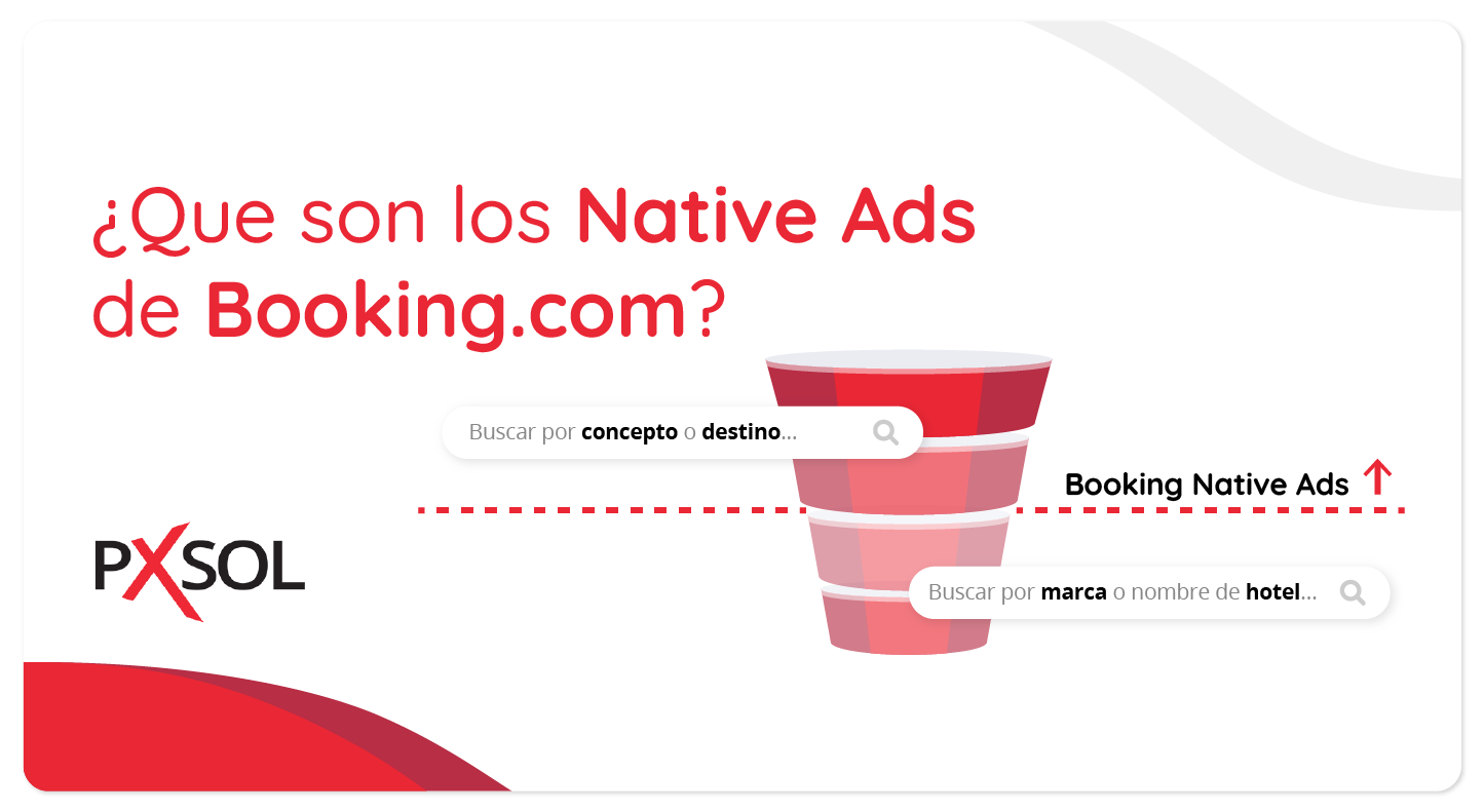 ¿Qué son los anuncios nativos en Booking.com?