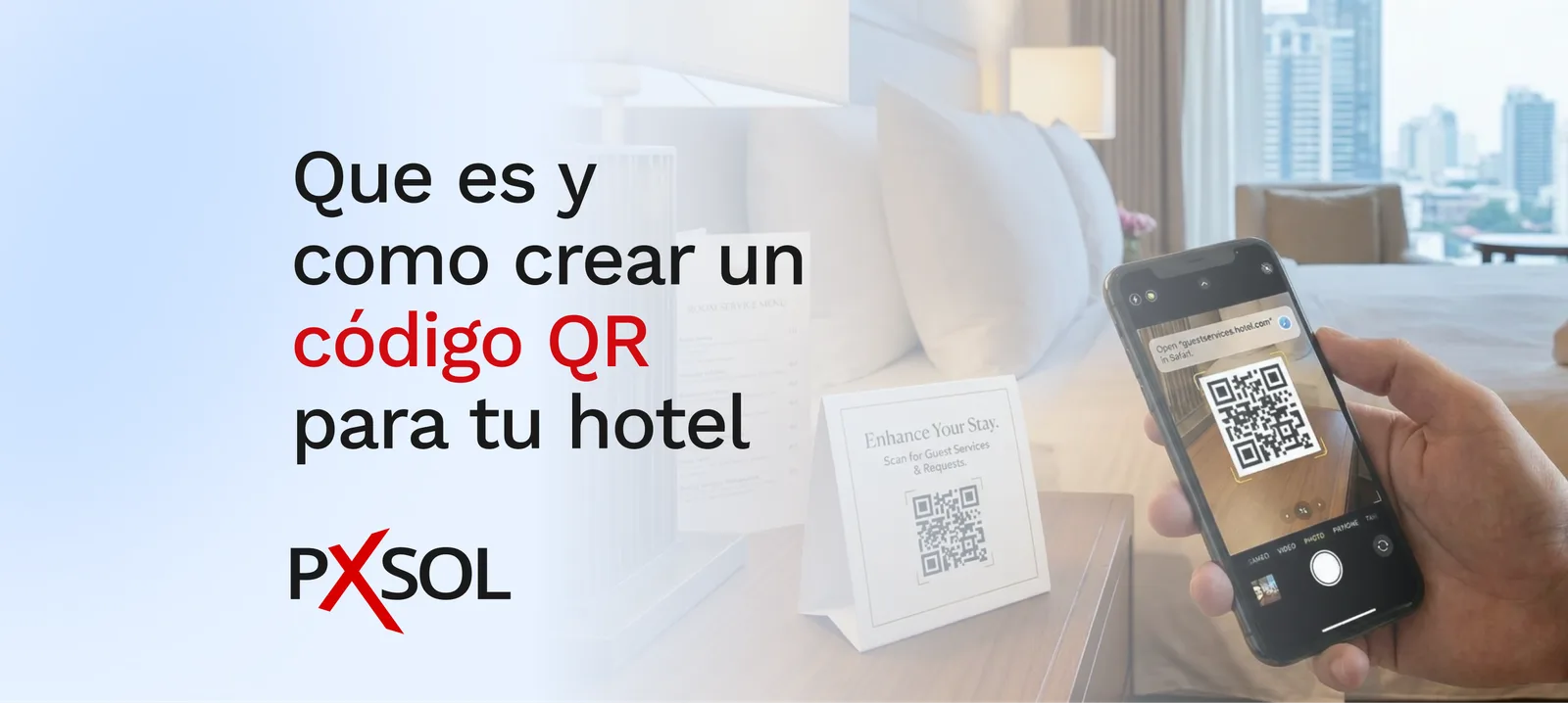 ¿Cómo crear un código QR para la red wifi de tu hotel?
