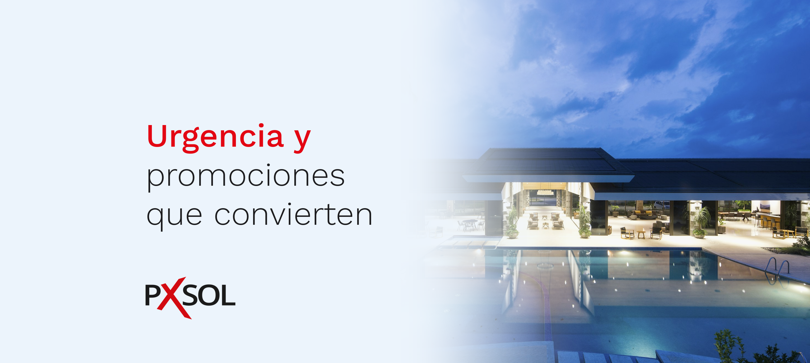 Más conversiones con urgencia, promociones y paquetes automáticos