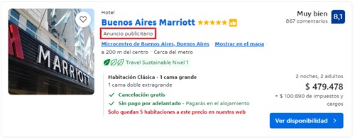 anuncios de booking ads