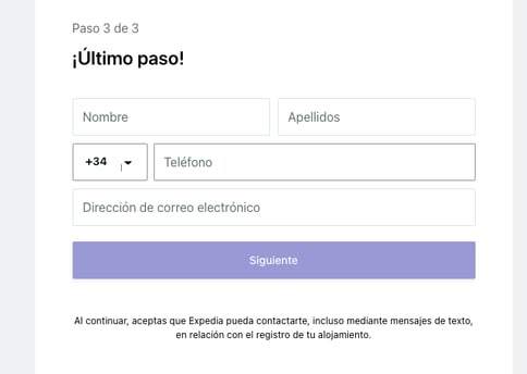 como crear una cuenta en expedia paso a paso