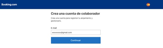 como cerar una cuenta en booking