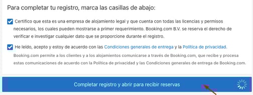 como cerar una cuenta en booking