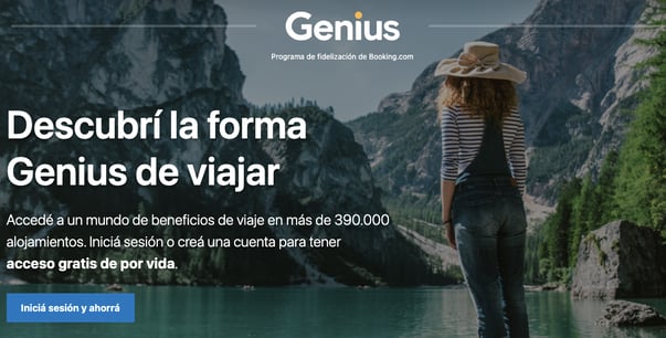 programa genius de booking para hoteles
