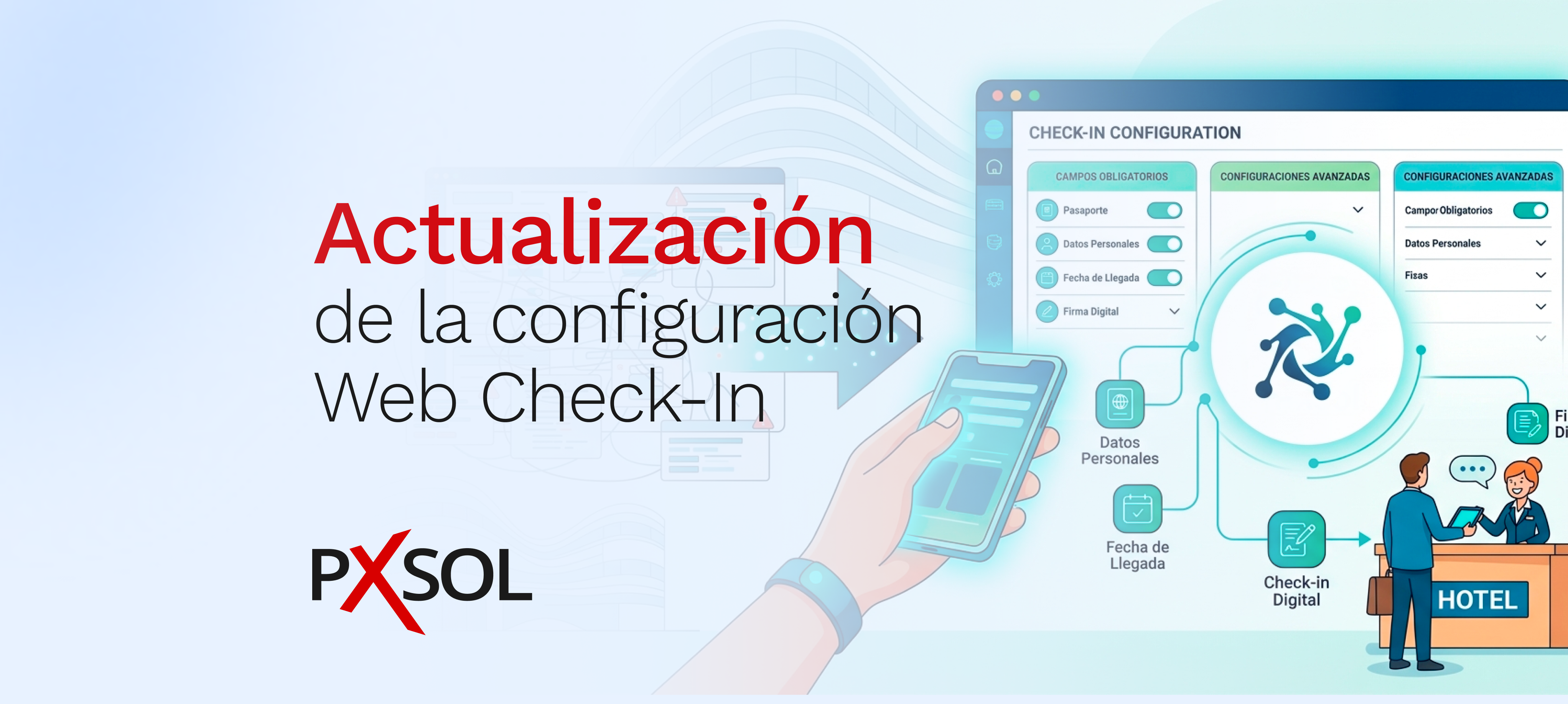 Actualización del Web Check-in