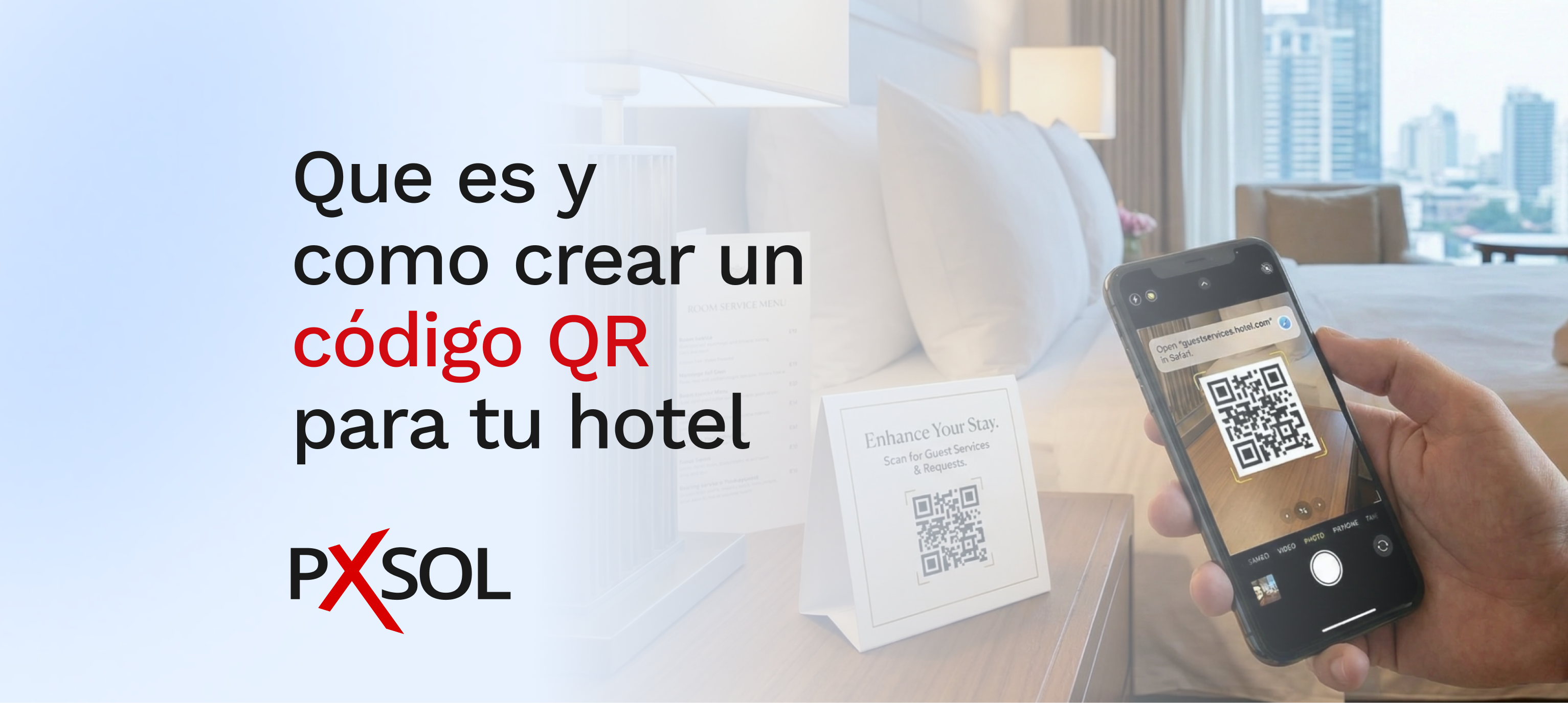 ¿Cómo crear un código QR para la red wifi de tu hotel?