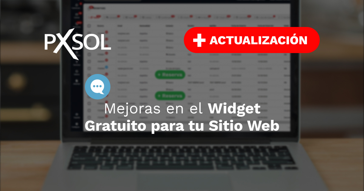 Mejoras en el Widget de Conversaciones de Pxsol