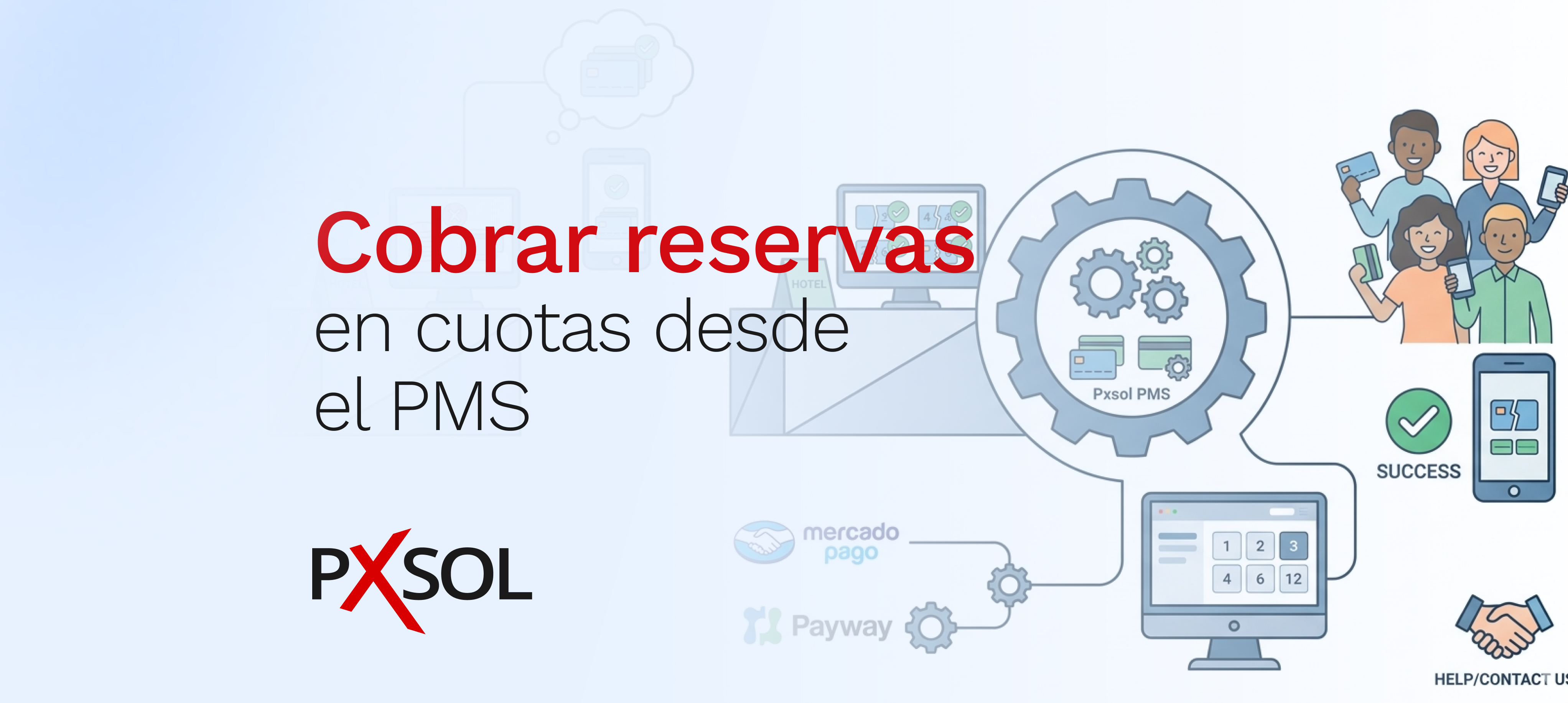 Cuotas disponibles en Cobrar Reserva dentro del PMS