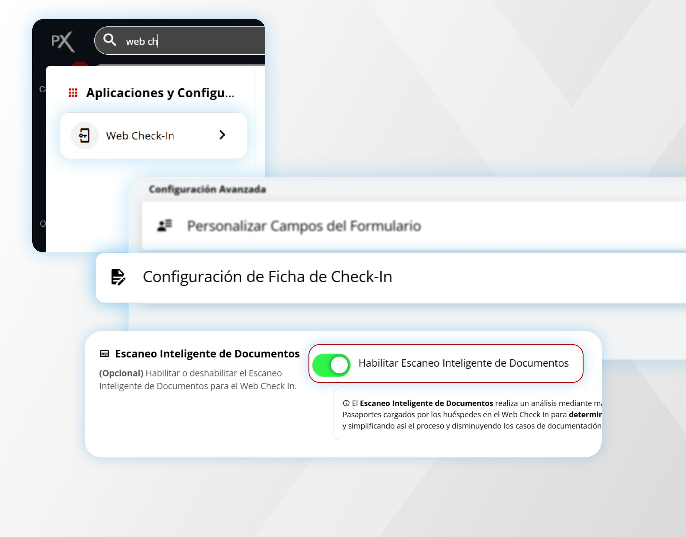 5. Web check in_ validación documento