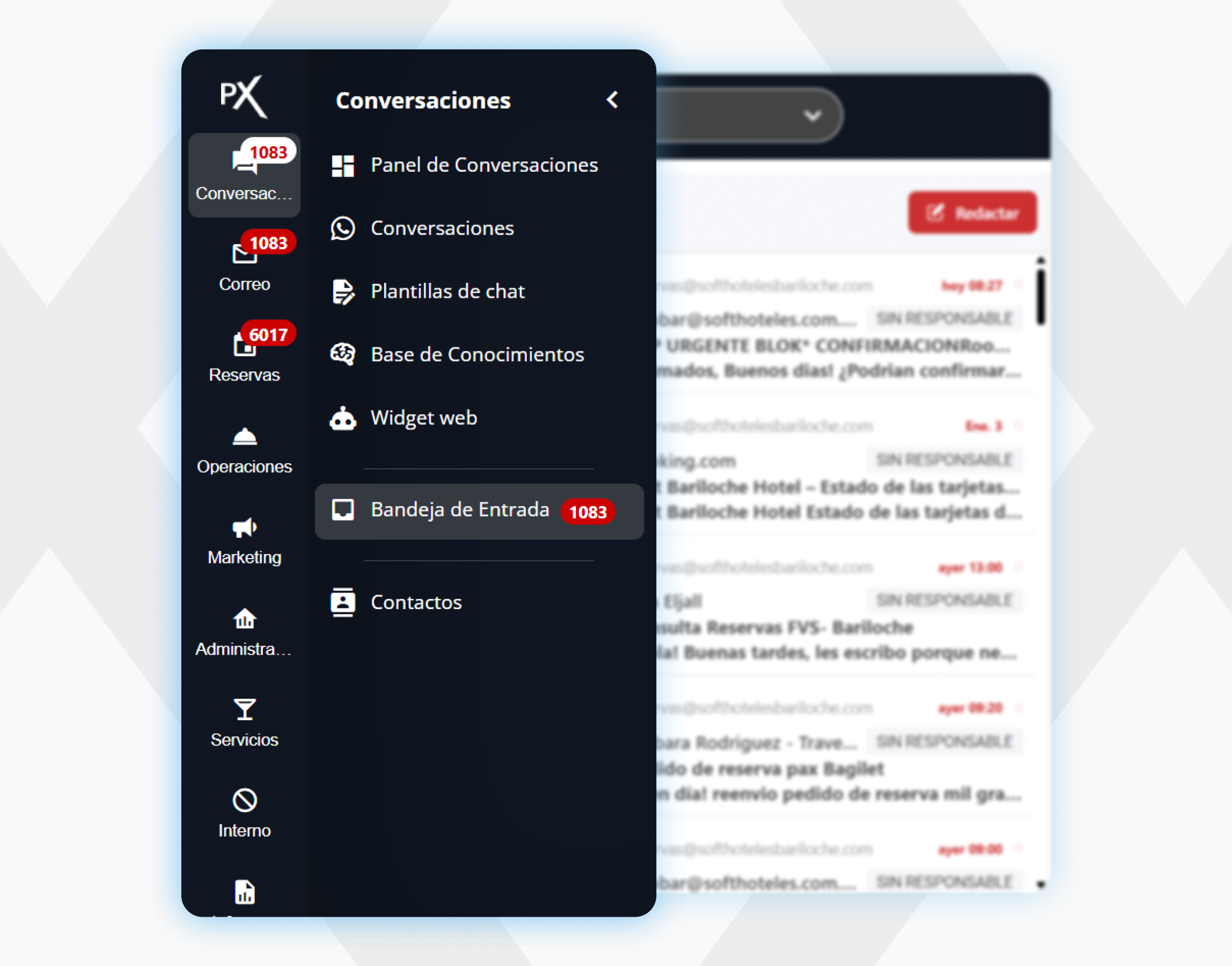 8. Actualización de Bandeja de Entrada