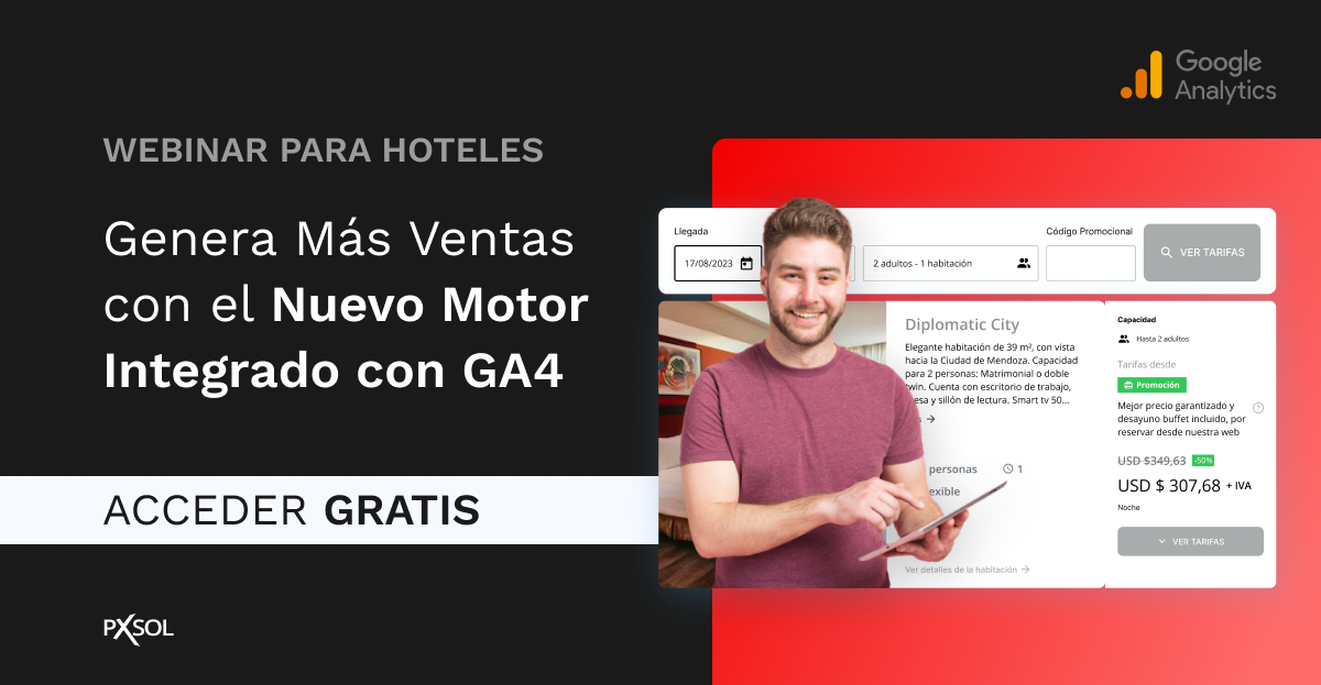 [Webinar] Más Ventas con el Motor de Reservas y Google Analytics 4