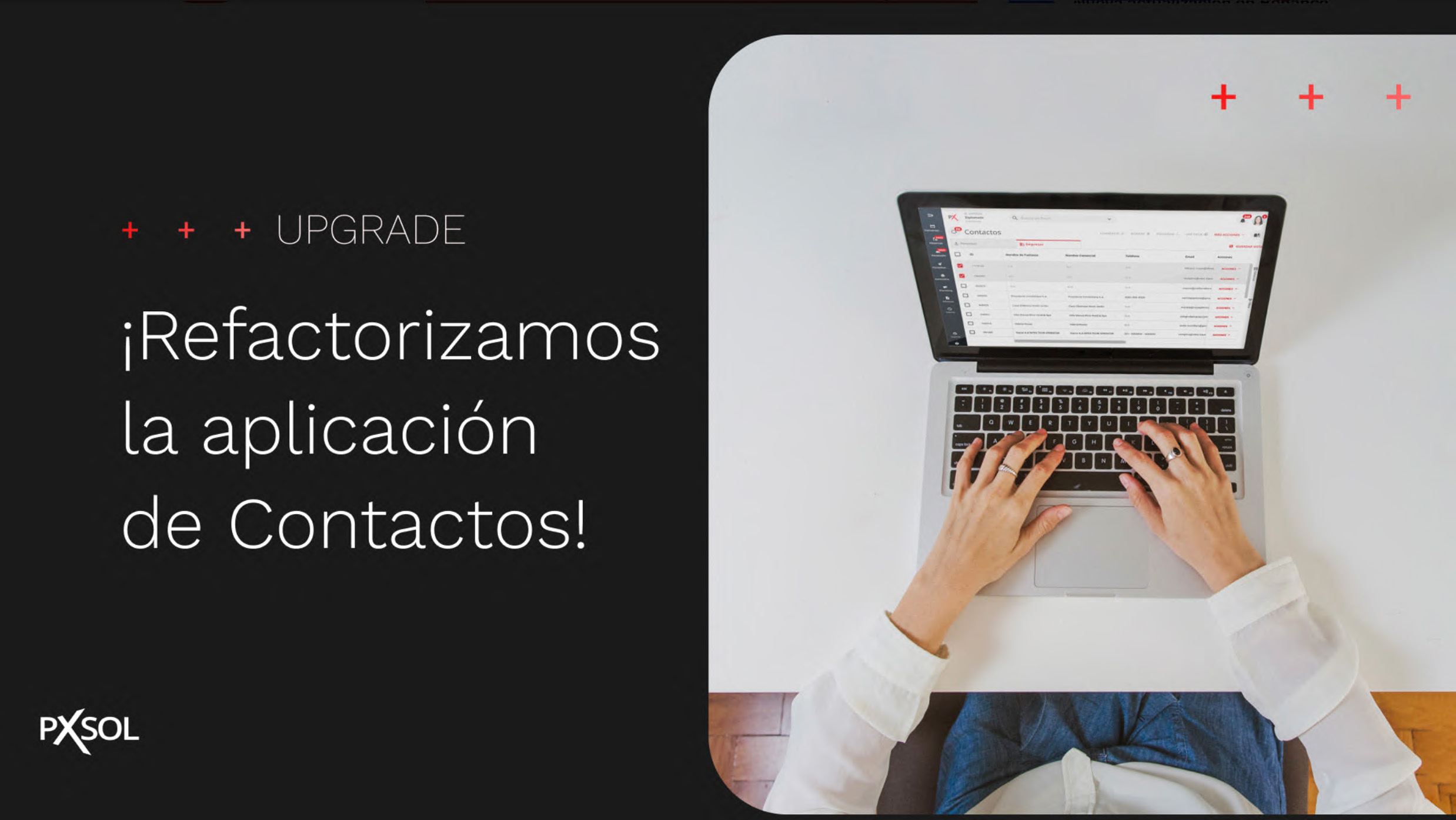 ACTUALIZACIÓN DE SISTEMA: Aplicación Contactos