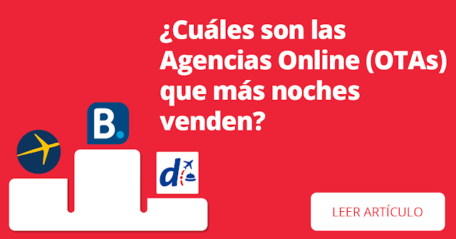 ¿Cuáles son las Agencias Online (OTAs) que más noches venden?
