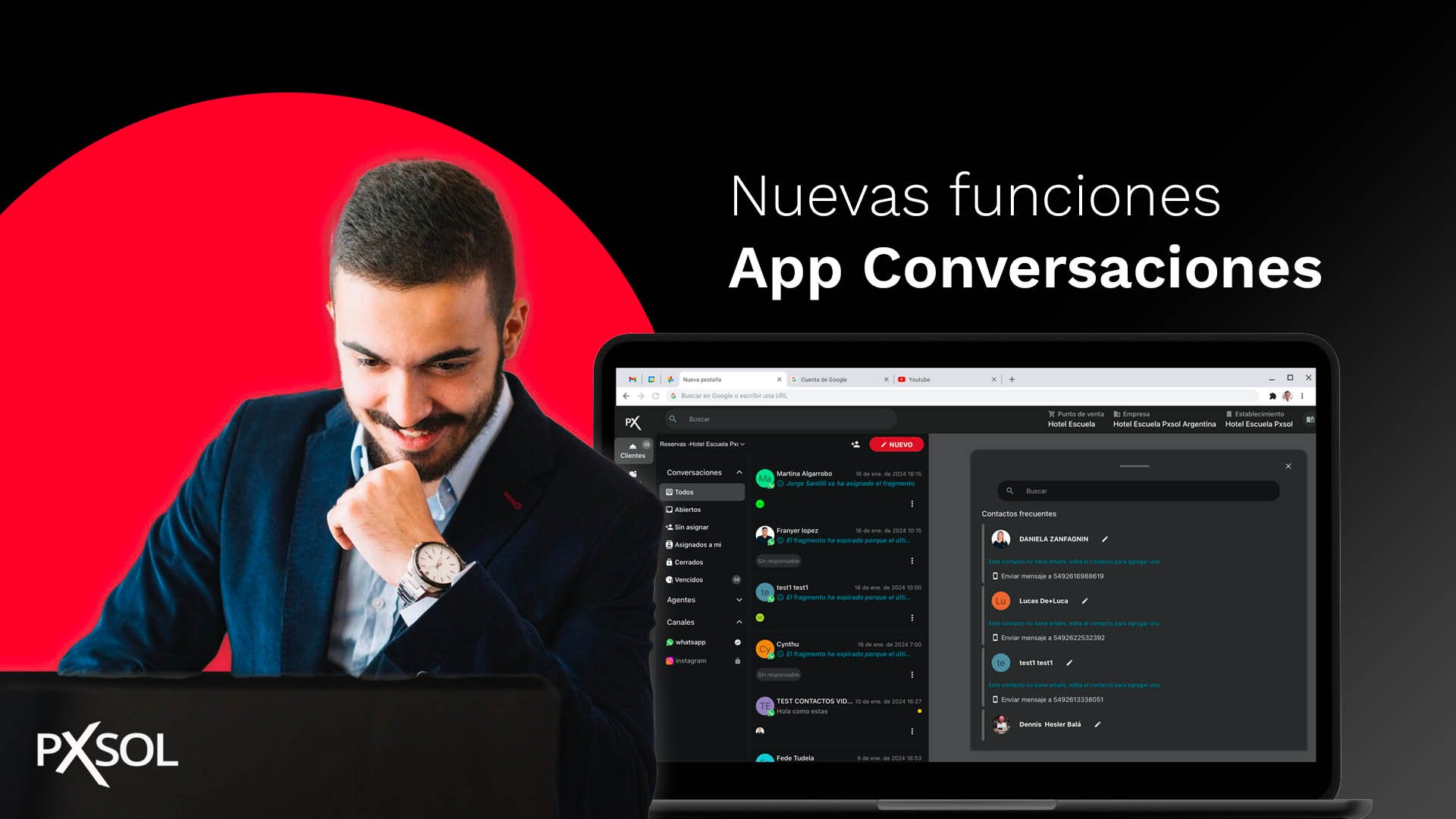 Nuevas Funcionalidades en App Conversaciones