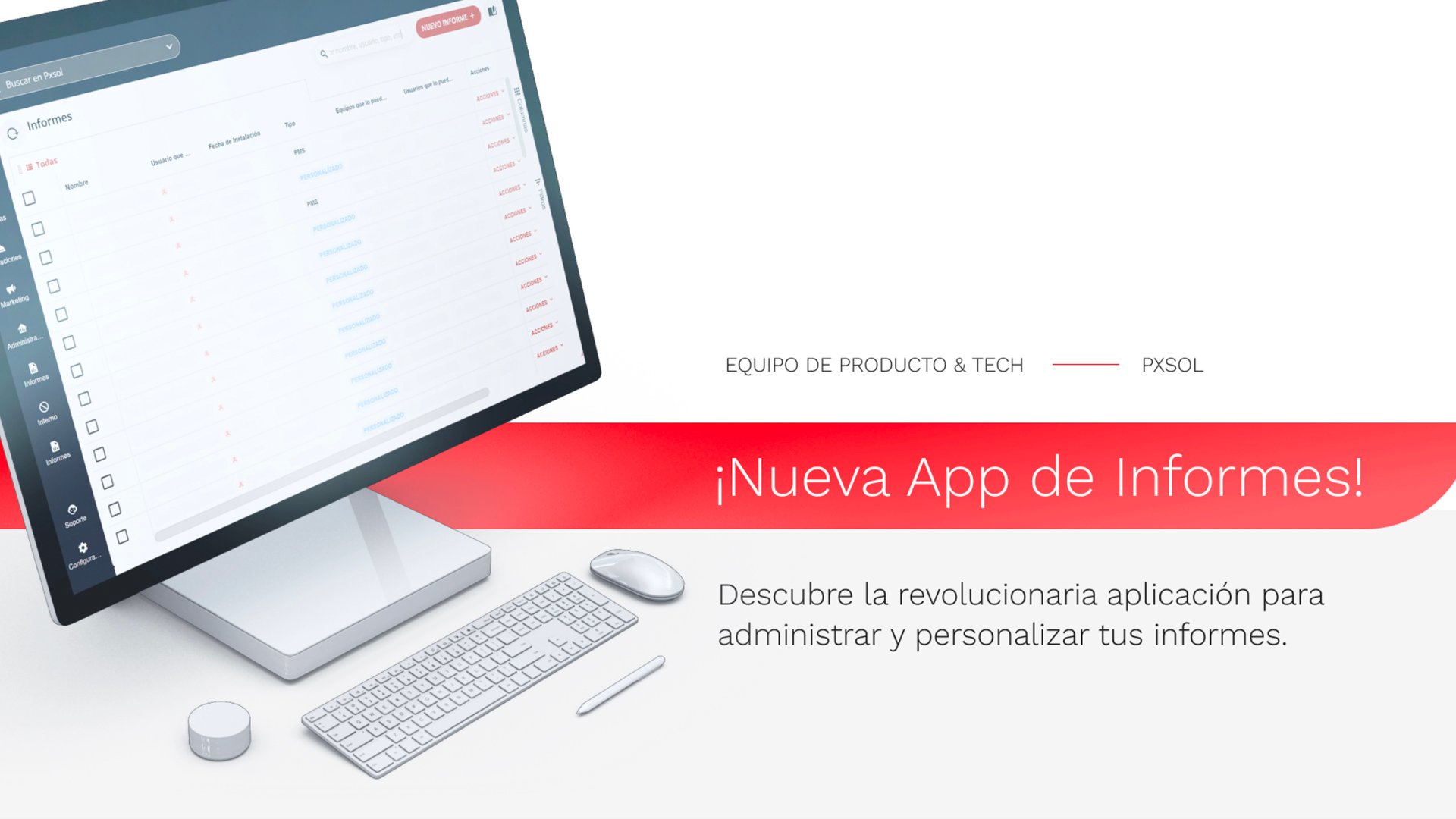 ACTUALIZACIÓN DE SISTEMA: Nuevo Gestor de Informes