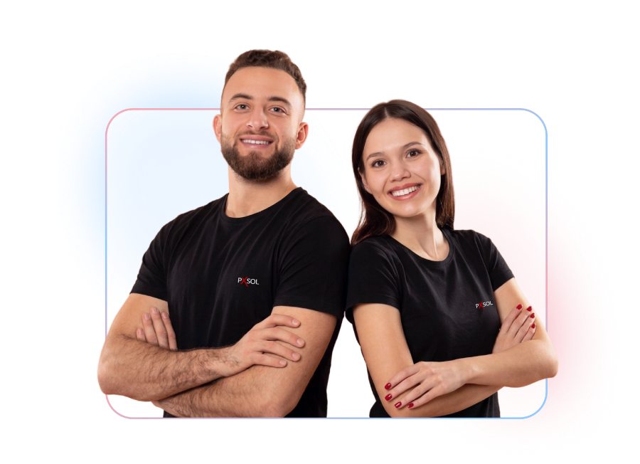Asesora de Pxsol lista para mostrar el ERP en una demo