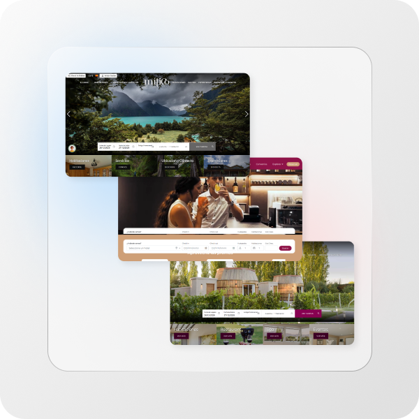Página web para hoteles de Pxsol