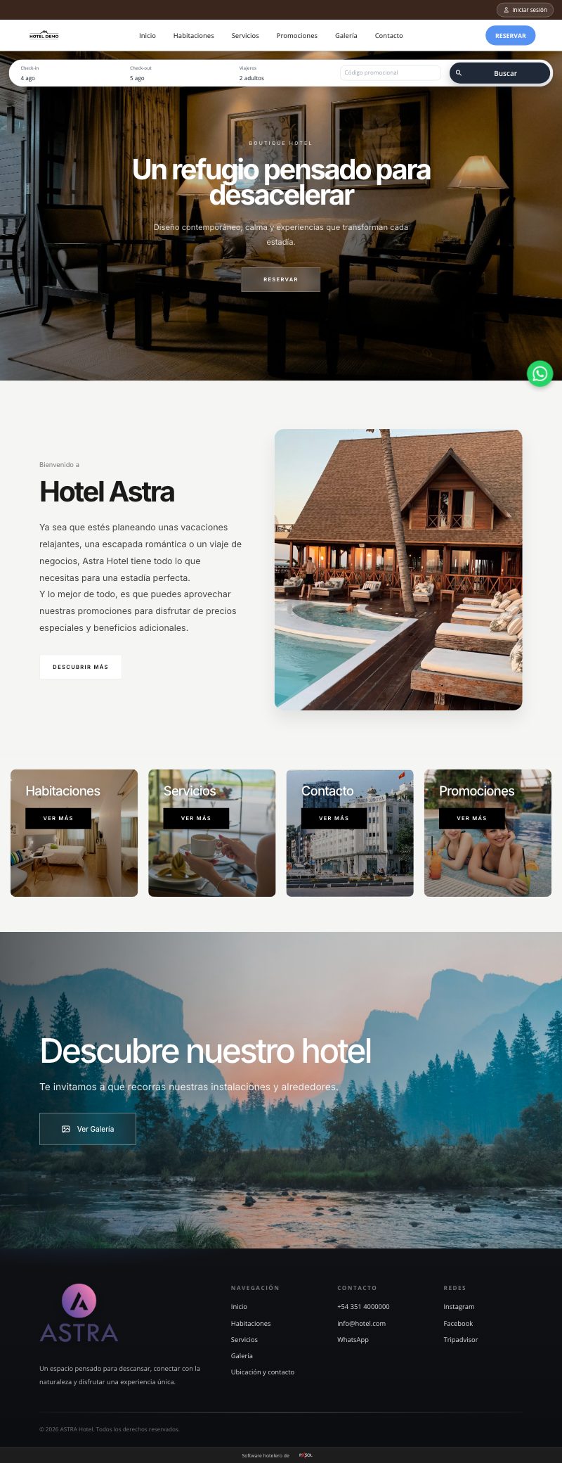 Template Hotel Astra