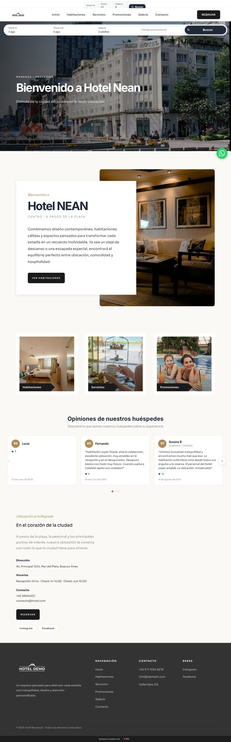 Template Hotel Nean
